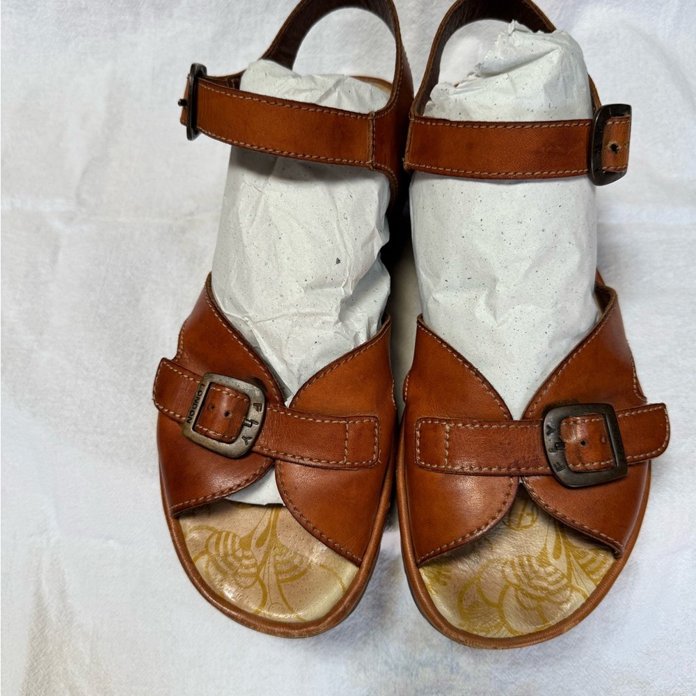 Brown Leather Sandals